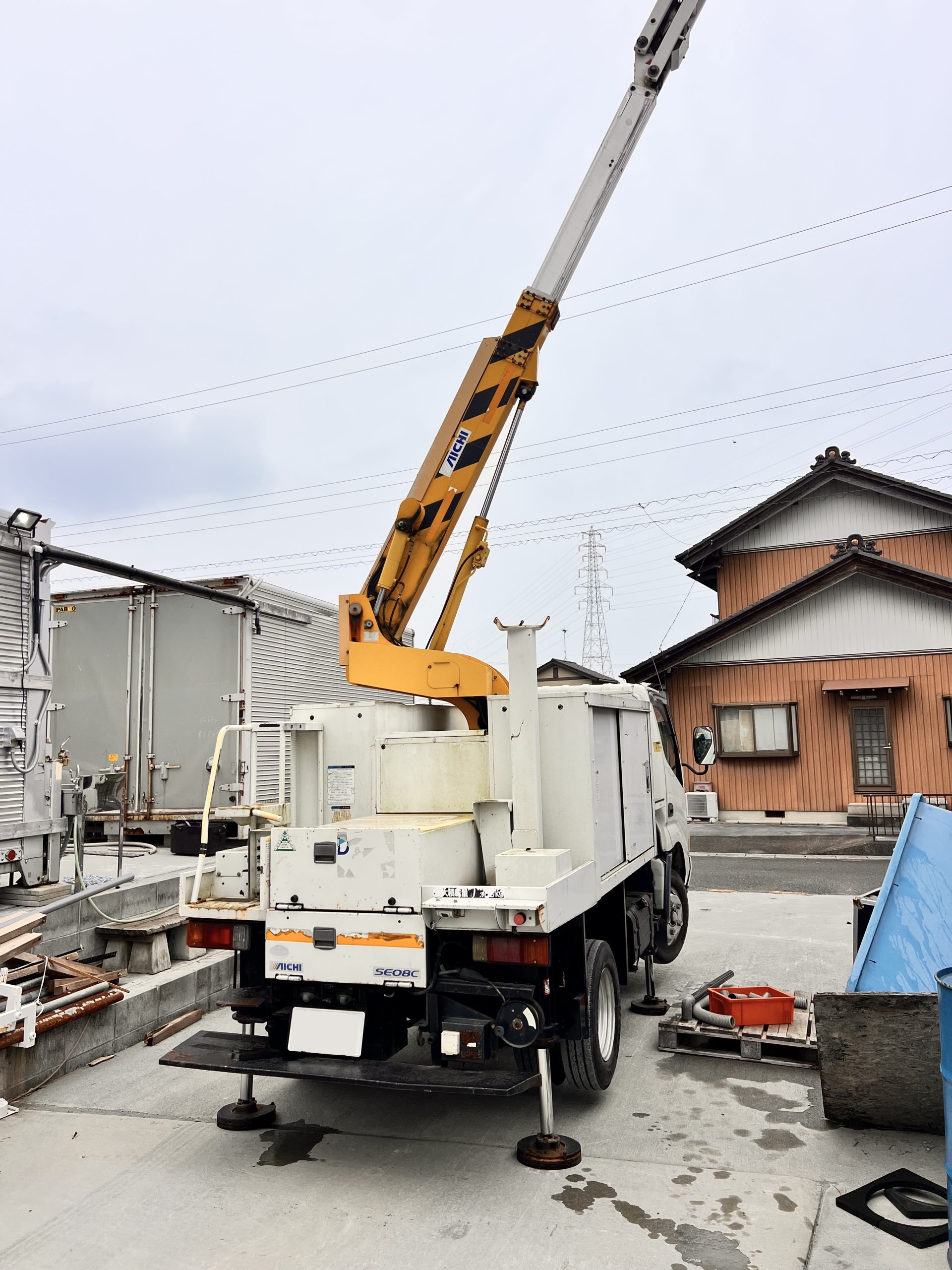 買取した車両の側面